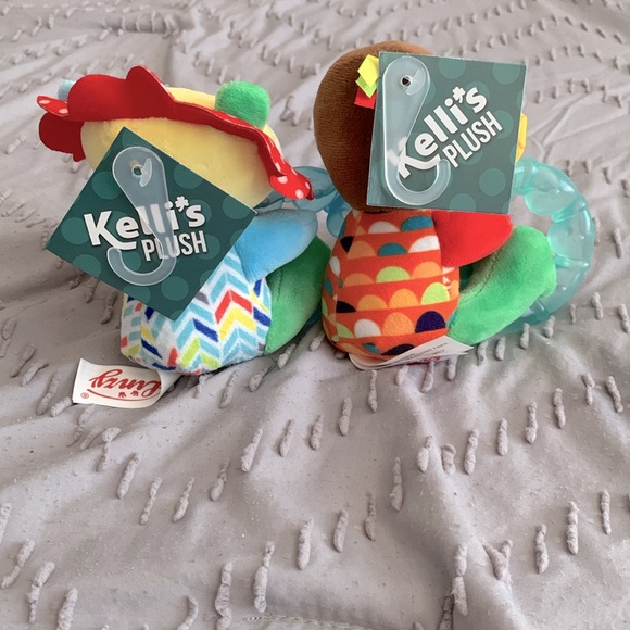 🐵Rattle & Teether Set🦁 NWT - Picture 2 of 4